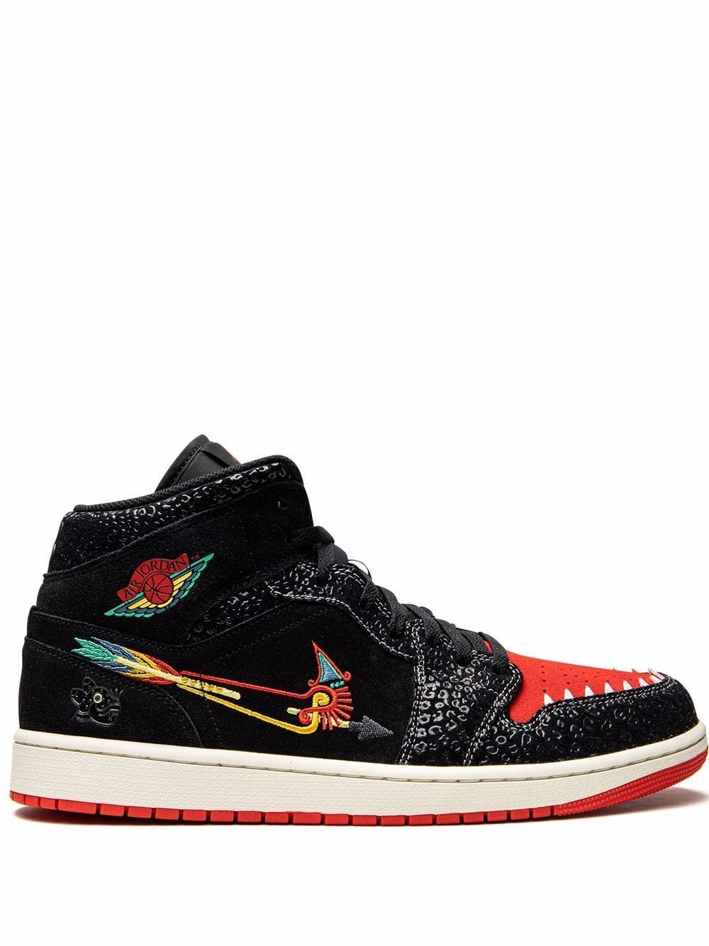 Air Jordan 1 Mid SE "Dia De Muertos" (God Reps) - blacksneaks