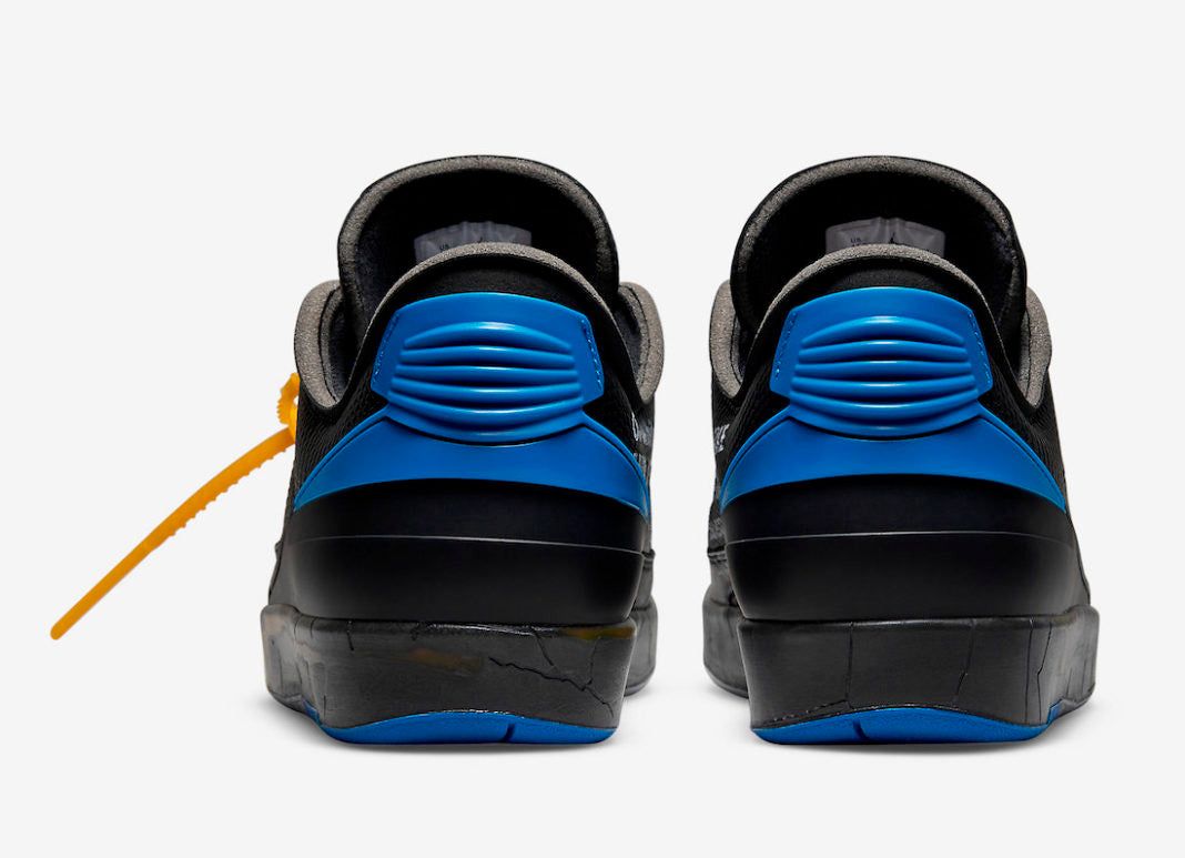Off-White x Air Jordan 2 Retro Low SP Black Blue (GOD REPS) - blacksneaks