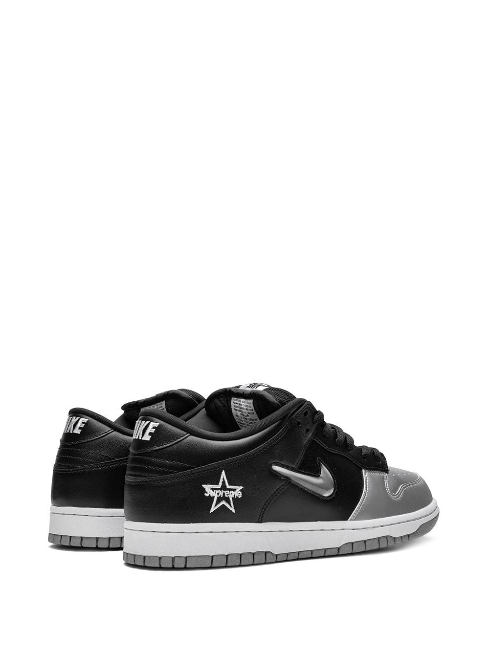Sb Dunk Supreme Jewel Swoosh (Dot Perfect Version) - blacksneaks