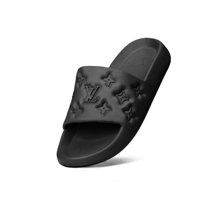 LV Pillow Slide Black (No Box)