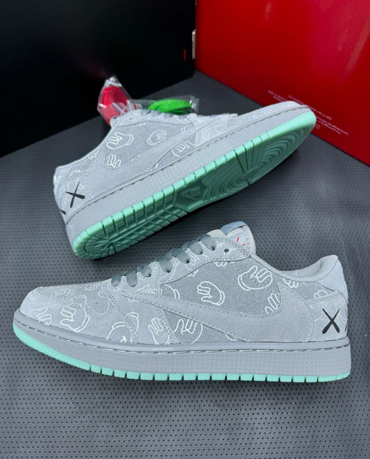 Travis Scott x Jordan 1 low x Kaws (Custom)(1:1 Batch)