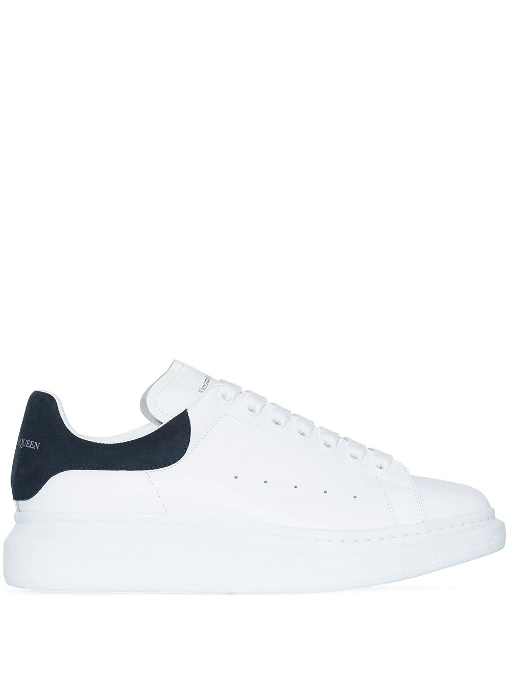 Alexander McQueen Oversized Sneaker White Black (1:1 Batch) - blacksneaks