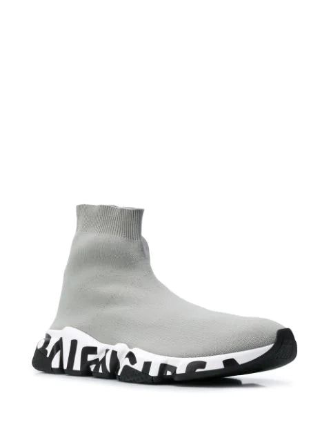 Balenciaga Speed Runner Grey Graffiti God Reps blacksneaks