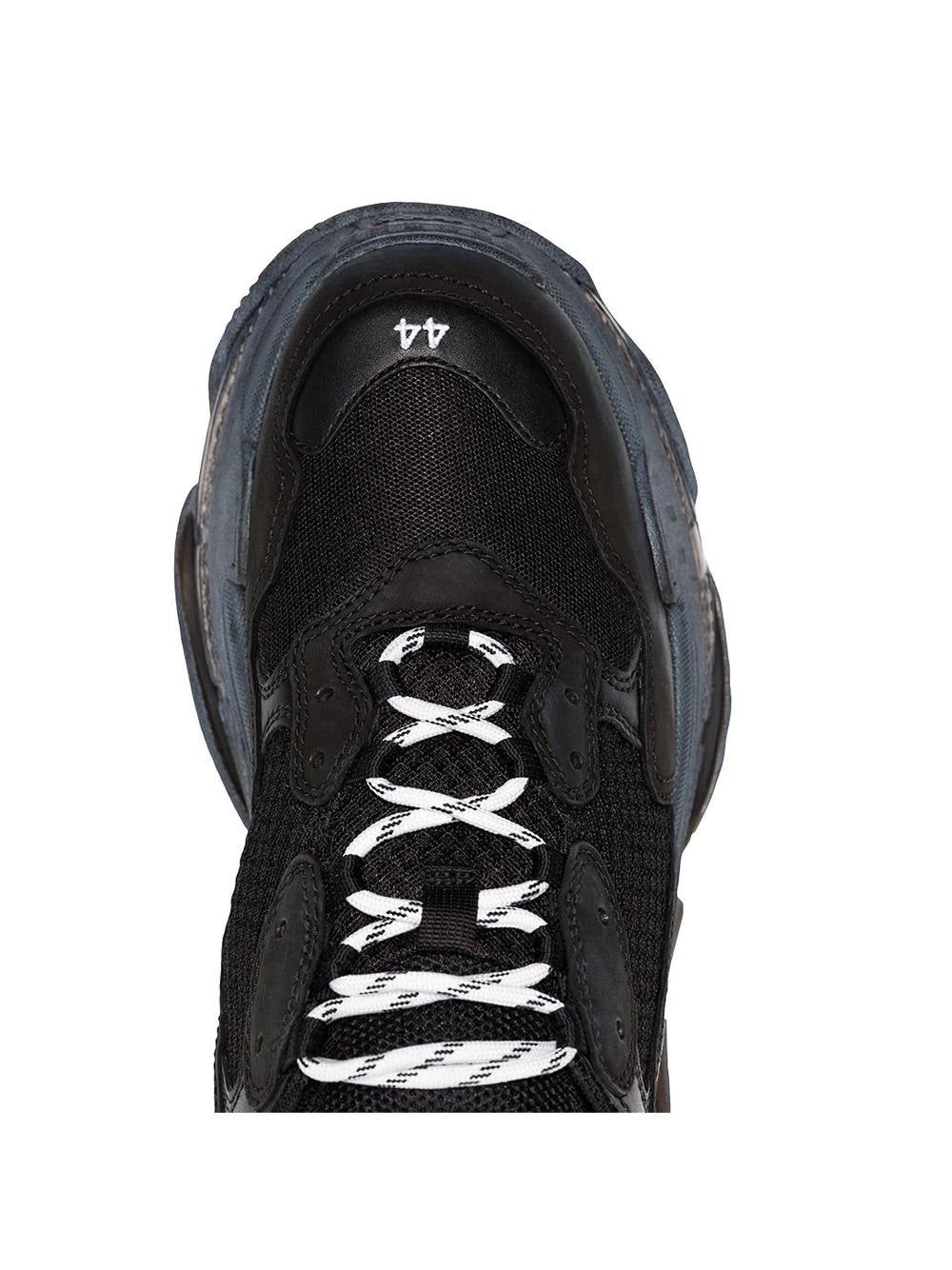 Balenciaga Triple S Black (Clear Sole) (1:1 Batch) - blacksneaks