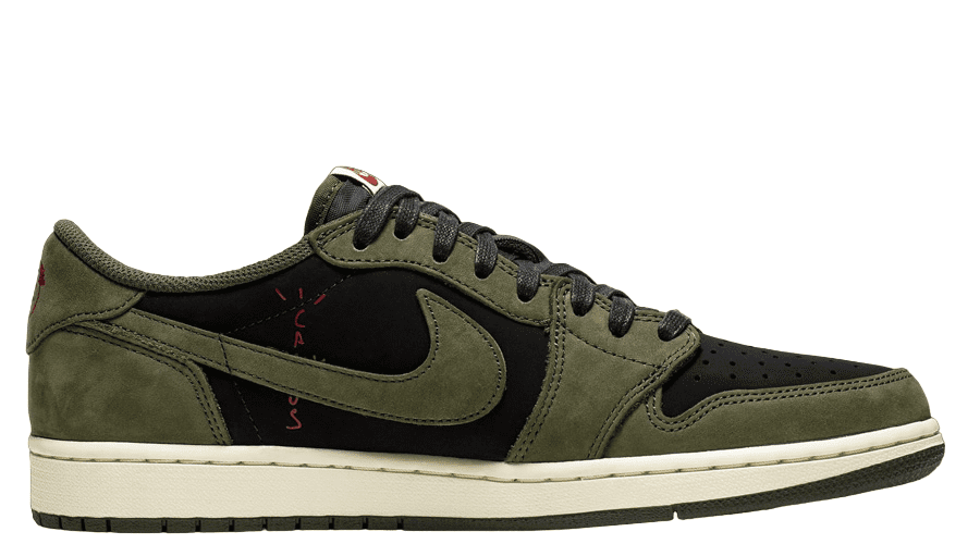 Jordan 1 x Travis Scott Low OG SP ‘Dark Olive’ (God Reps)