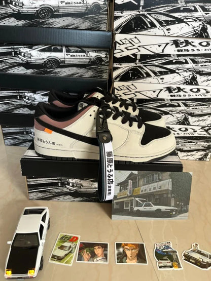 Initial D AE86 x Dunk Low (1:1 Batch)(Factory Customised)