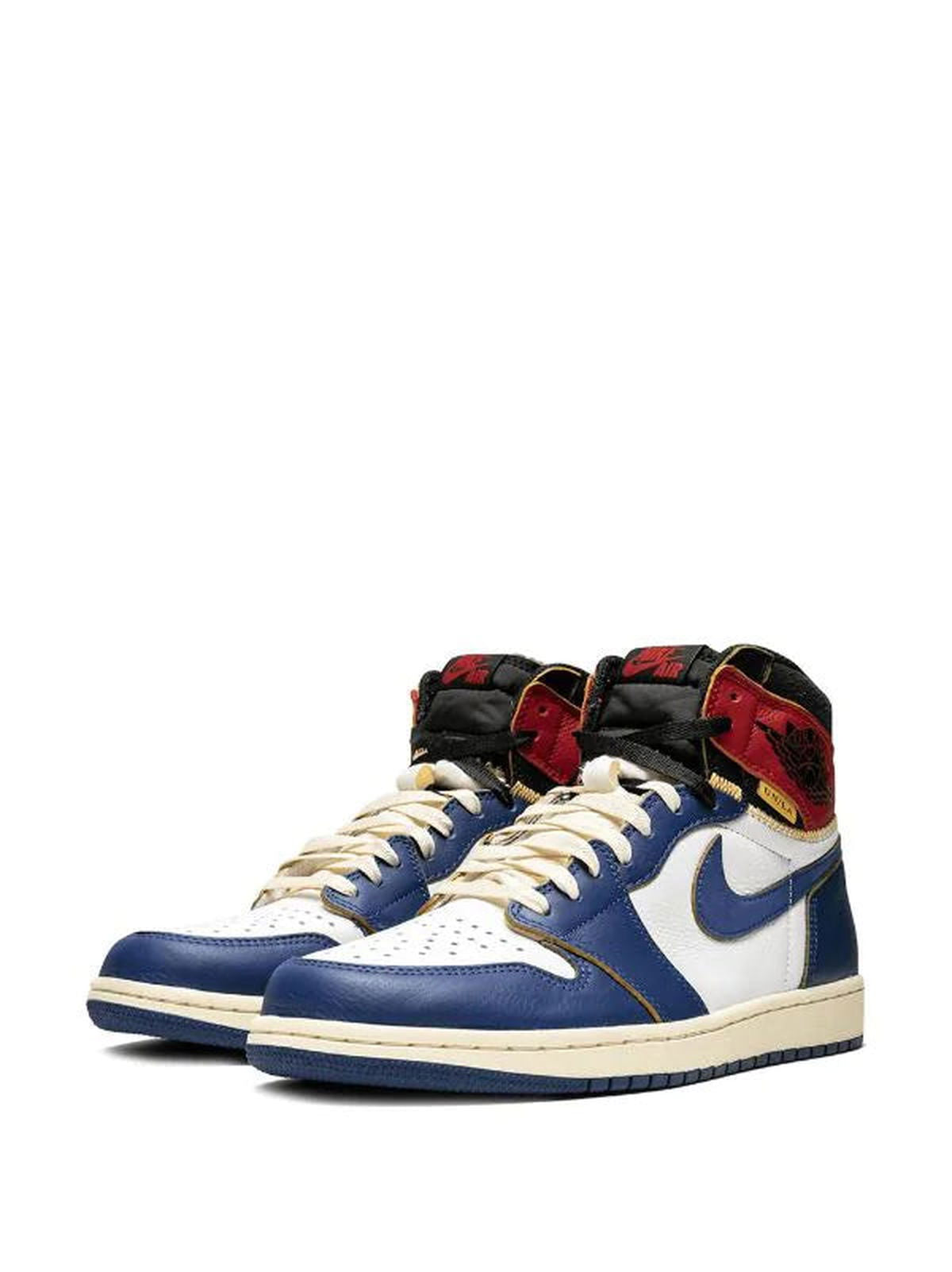 Jordan 1 Union LA High Blue Toe(God Reps) - blacksneaks