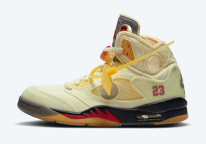 Jordan 5 Off-White Sail (God Reps) - blacksneaks