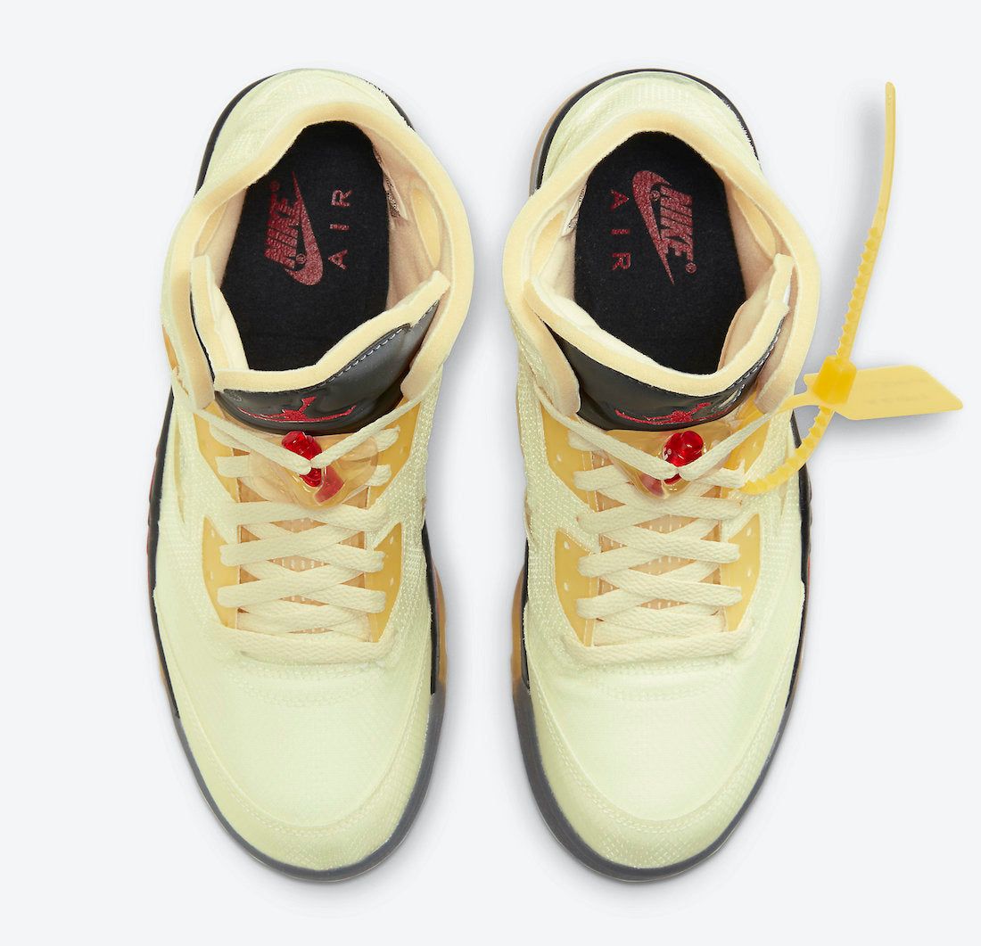 Jordan 5 Off-White Sail (God Reps) - blacksneaks