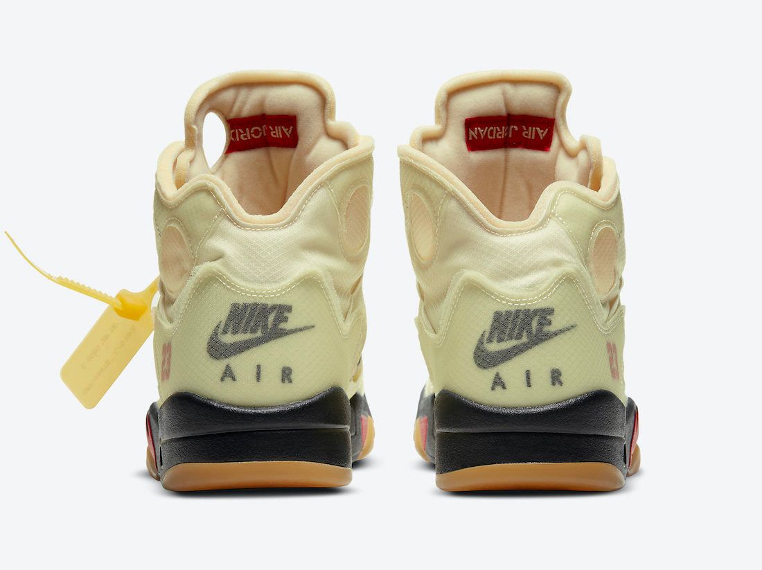 Jordan 5 Off-White Sail (God Reps) - blacksneaks