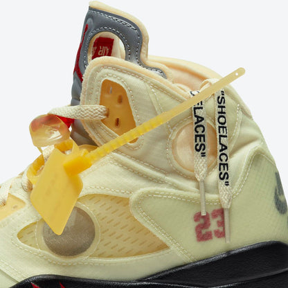 Jordan 5 Off-White Sail (God Reps) - blacksneaks