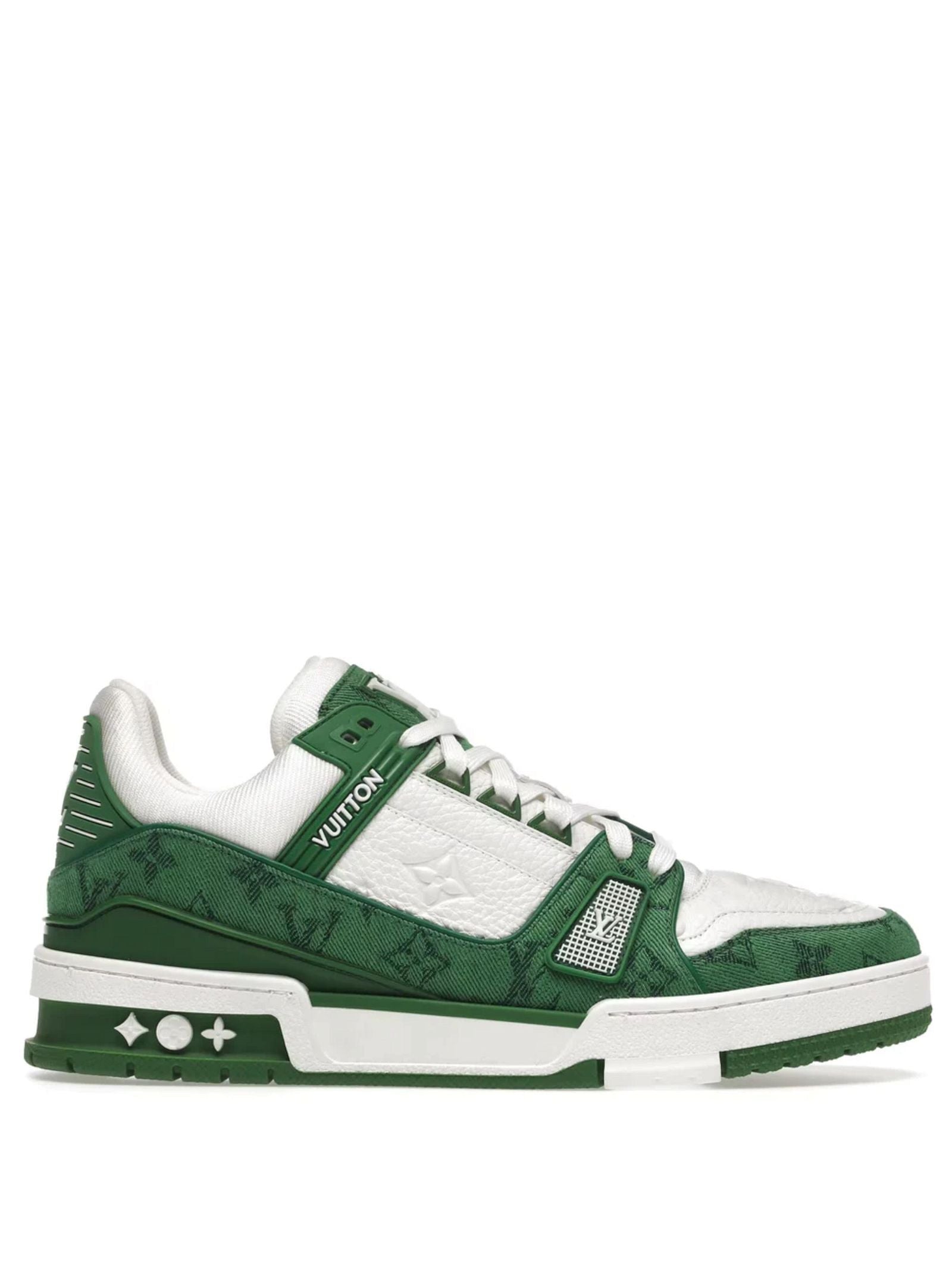 LV Trainers Denim Green White (God Reps) - blacksneaks