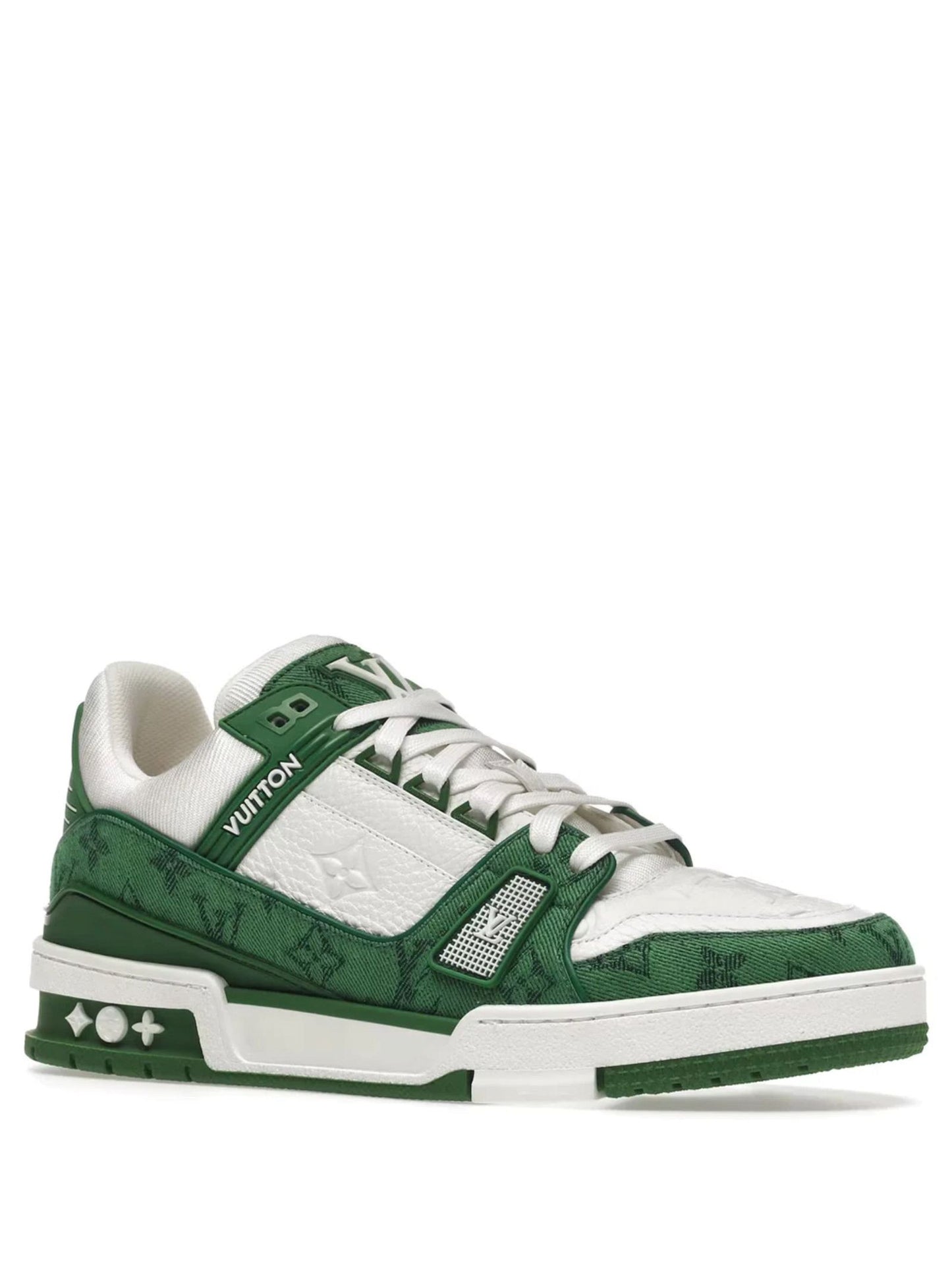 LV Trainers Denim Green White (God Reps) - blacksneaks