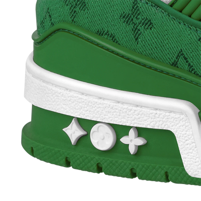 LV Trainers Denim Green White (God Reps) - blacksneaks