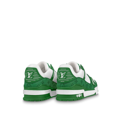 LV Trainers Denim Green White (God Reps) - blacksneaks