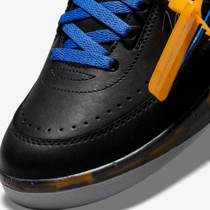 Off-White x Air Jordan 2 Retro Low SP Black Blue (GOD REPS) - blacksneaks