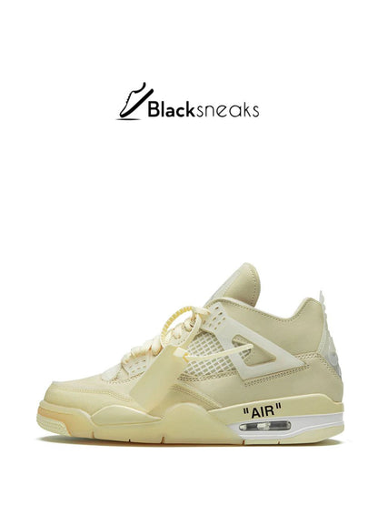 Off-White x Jordan 4 Sail (God Reps) - blacksneaks