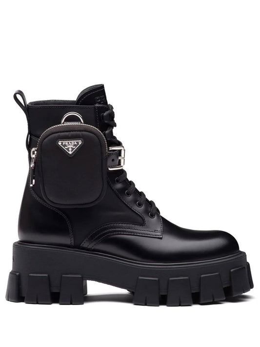 Prada Monolith Combat Shoes(God Reps) - blacksneaks