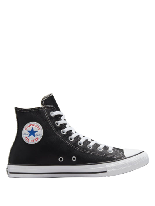 Converse All Star Leather Black/White (1:1 Batch) - blacksneaks