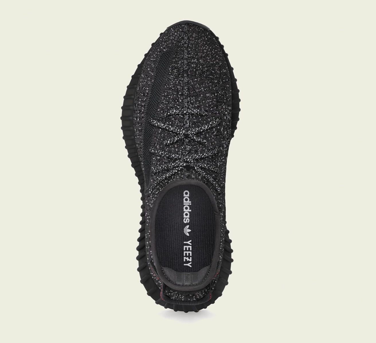 Yeezy Boost 350 Pirate Black Static 'Reflective' (GOD REPS) - blacksneaks
