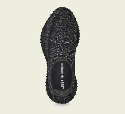 Yeezy Boost 350 Pirate Black Static 'Reflective' (GOD REPS) - blacksneaks