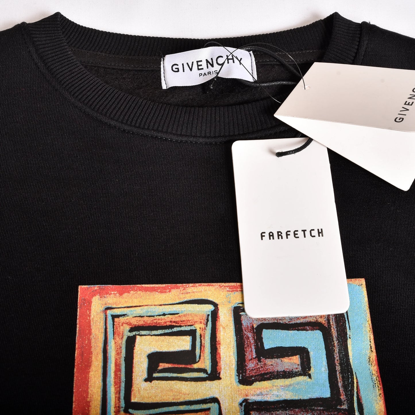 Givenchy Black Logo Printed Oversized Sweatshirt (Premium Batch)