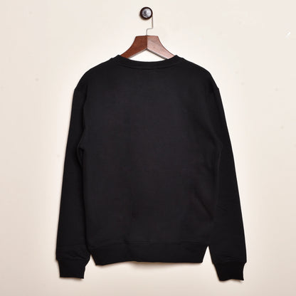 Palm Angles Black Logo Design Oversized Sweatshirt (Premium Batch)