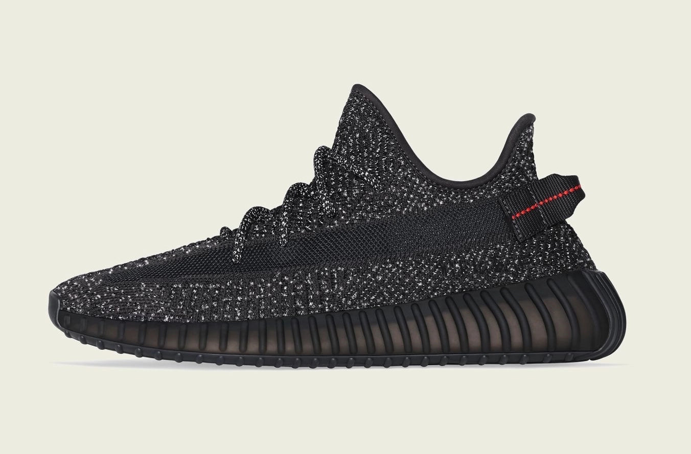 Yeezy Boost 350 Pirate Black Static 'Reflective' (GOD REPS)